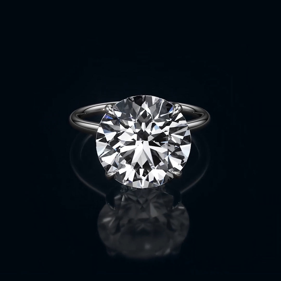 The Cassatt Solitaire Engagement Ring