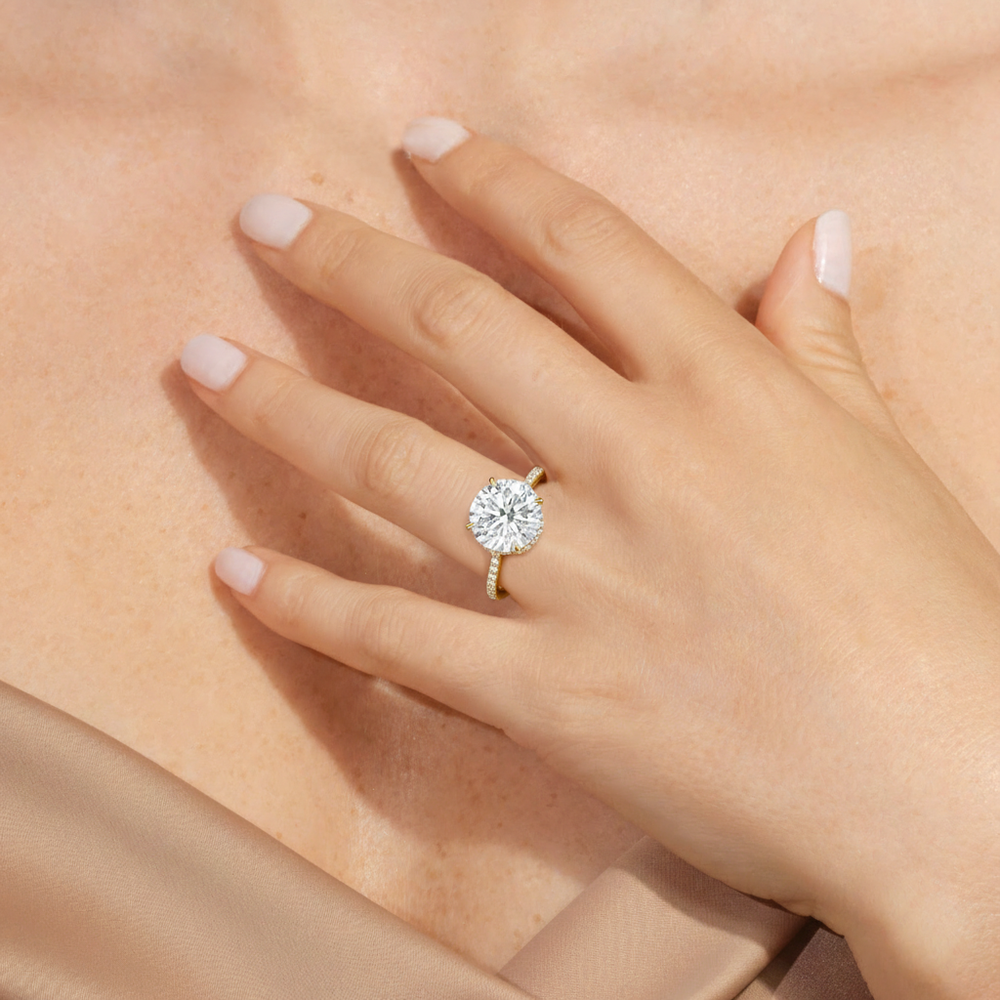 Model Wearing The Regency Ring view
