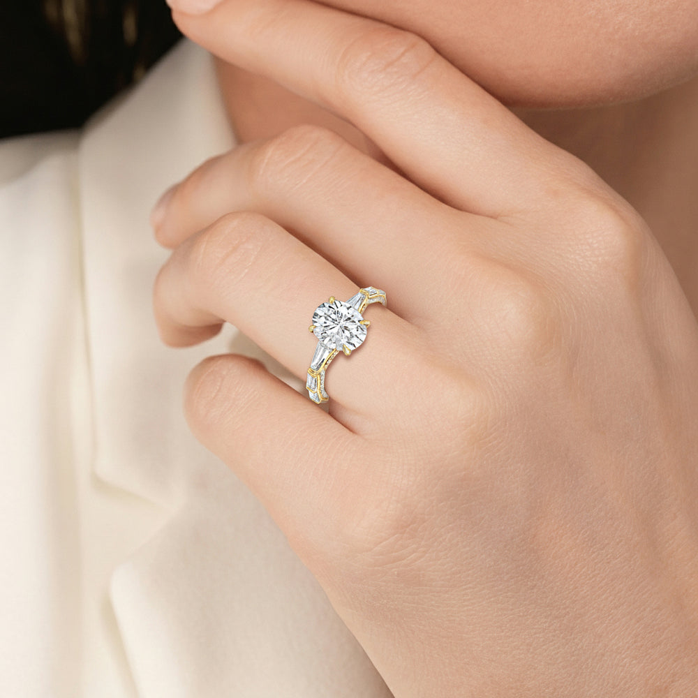 Model Wearing The Marlene Ring view