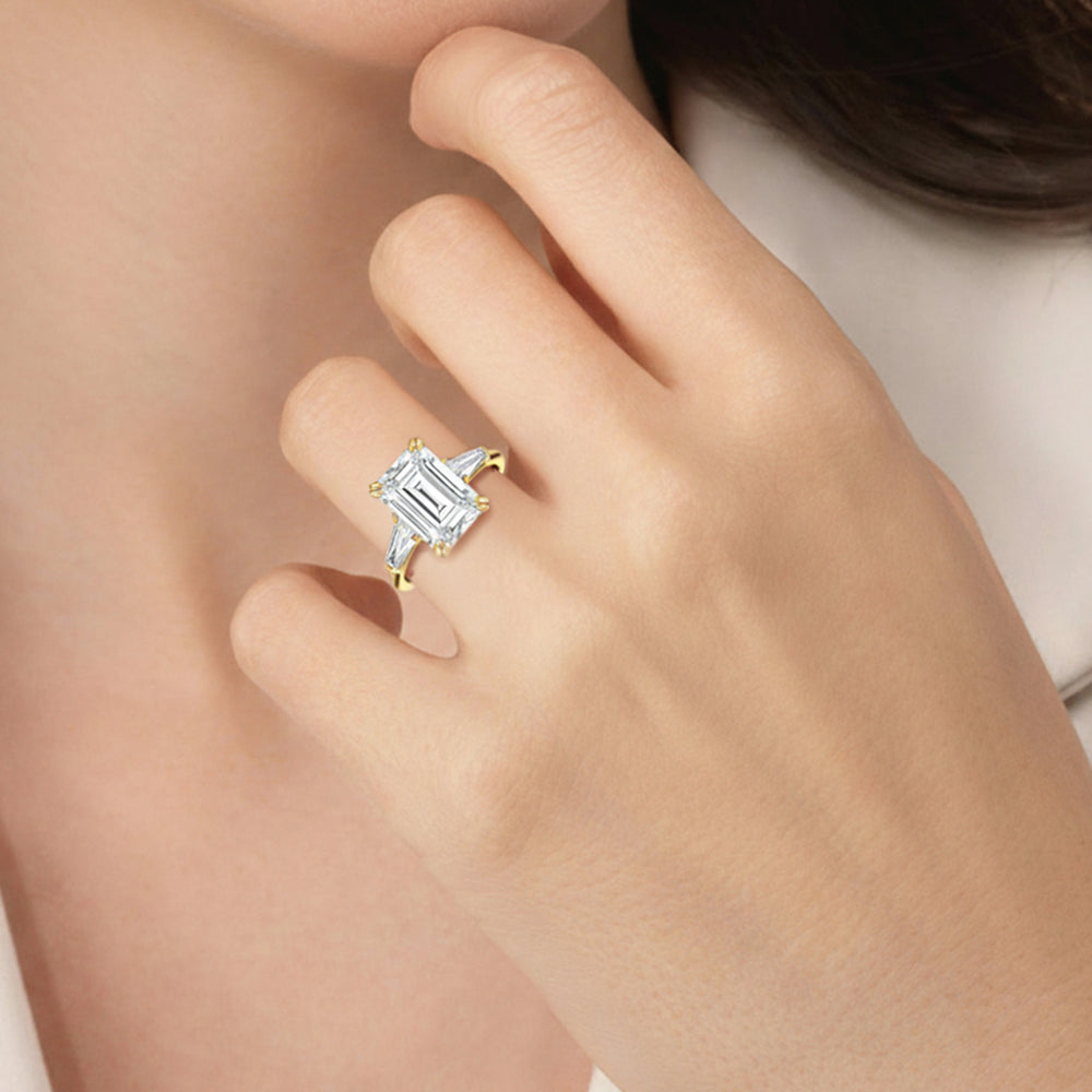 Model Wearing The Vivien Ring view