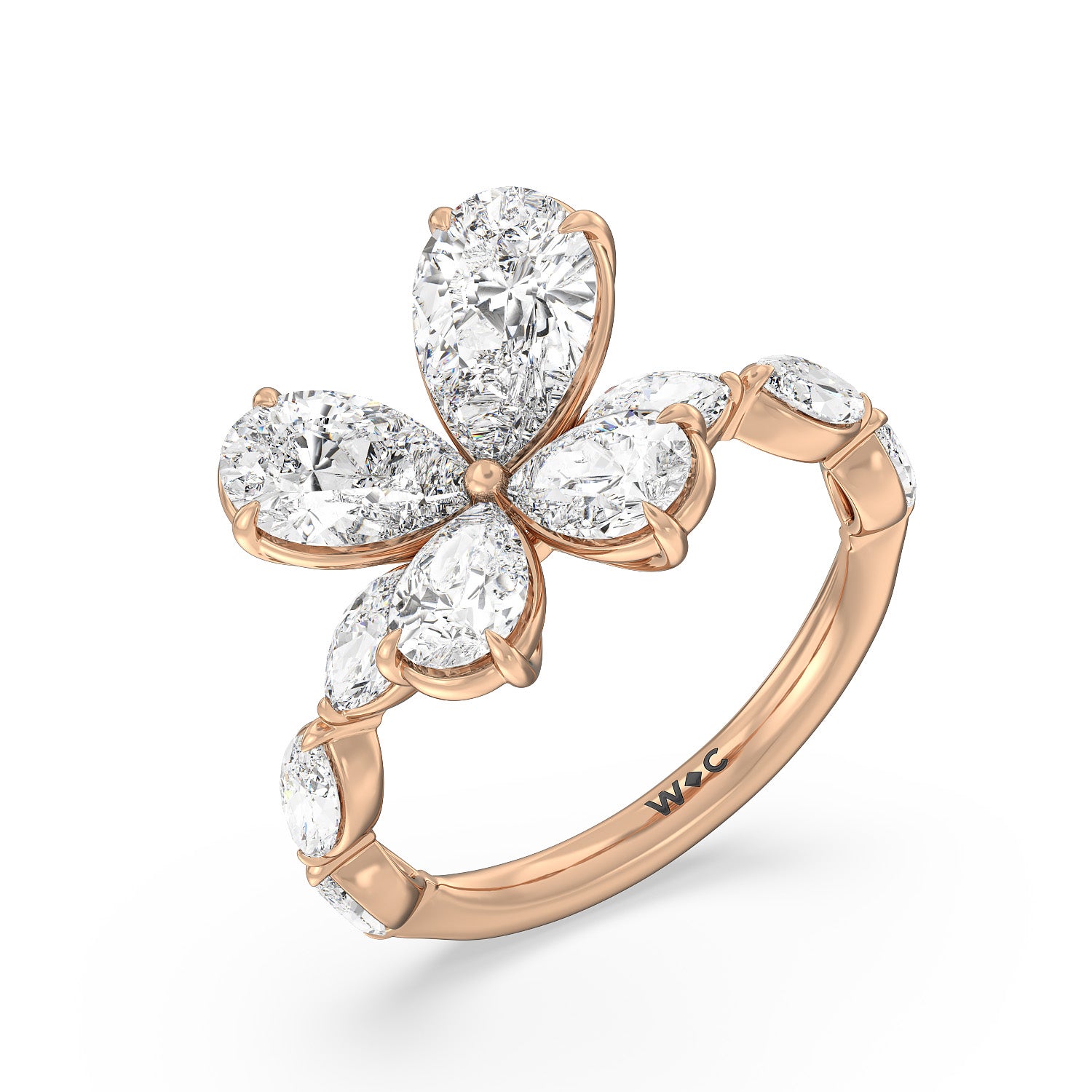 Clover Ring – With Clarity