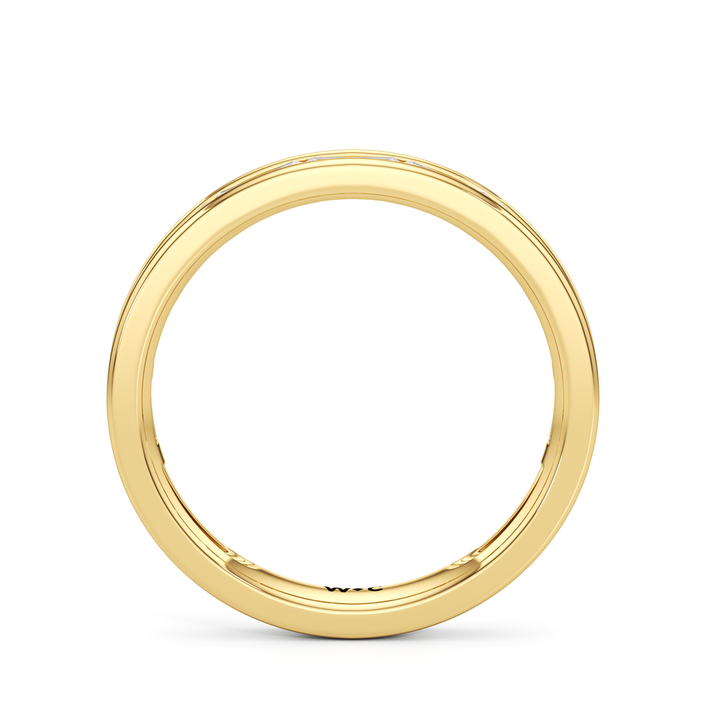 The Wren Baguette Ring with 14KT Yellow Gold / 1/3 / 6 Cut Diamond in 14KT Yellow Gold / 1/3 / 6 view 4
