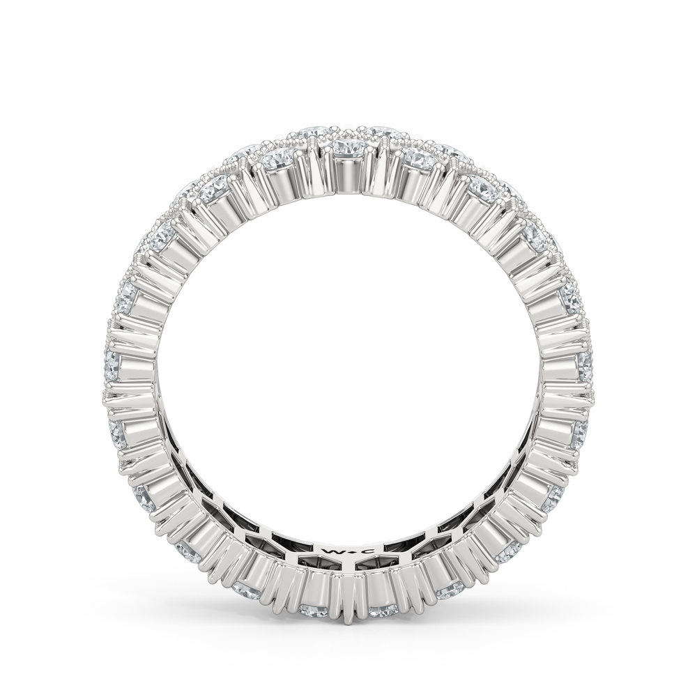 The Piscine Ring with Platinum / Lab / 1 7/8 Cut Diamond in 14KT Platinum / Lab / 1 7/8 view 3
