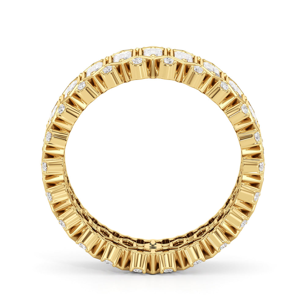 The Lexington Ring with 18KT Yellow Gold / Lab / 2 3/8 Cut Diamond in 14KT Yellow Gold / Lab / 2 3/8 view 3
