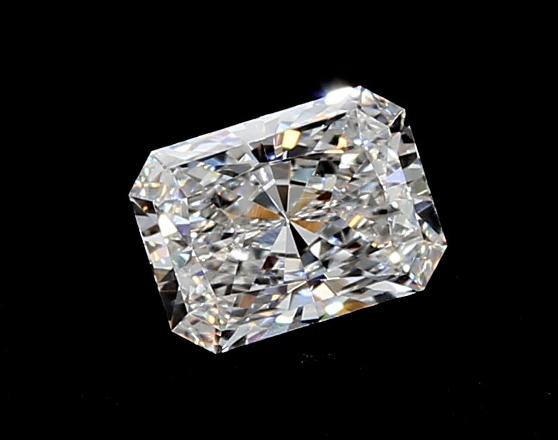 2.09 Carat Radiant Lab Diamond with  Cut Diamond in 14KT  view 1
