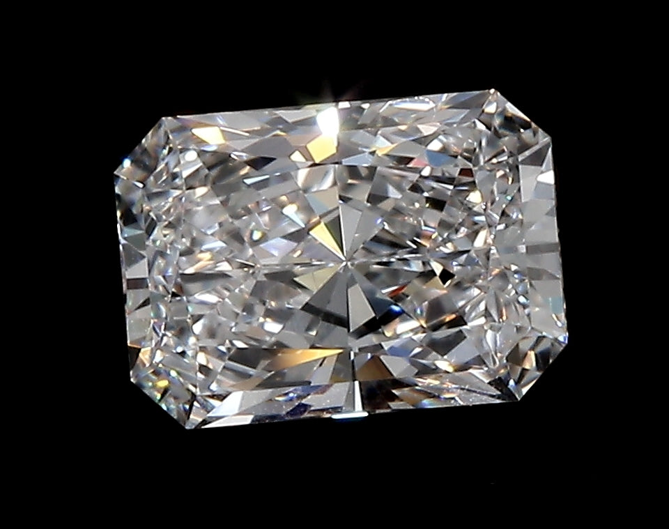 2.12 Carat Radiant Lab Diamond with  Cut Diamond in 14KT  view 1
