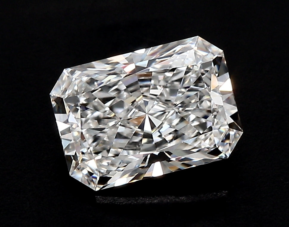 10.52 Carat Radiant Lab Diamond with  Cut Diamond in 14KT  view 1
