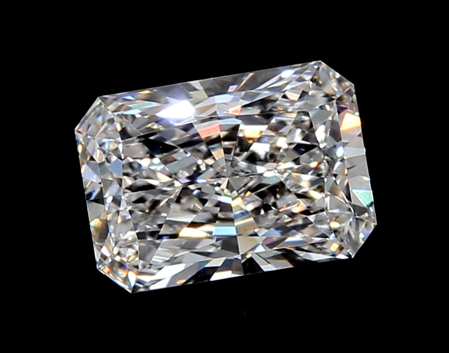 12.89 Carat Radiant Lab Diamond with  Cut Diamond in 14KT  view 1

