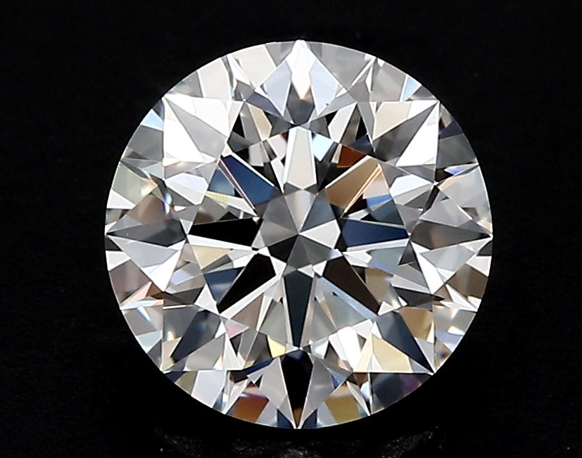 5.79 Carat Round Lab Diamond with  Cut Diamond in 14KT  view 1
