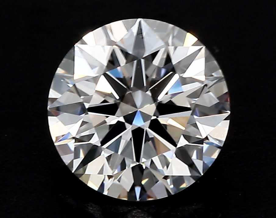 2.5 Carat Round Lab Diamond with  Cut Diamond in 14KT  view 1
