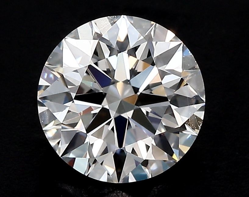 5.53 Carat Round Lab Diamond with  Cut Diamond in 14KT  view 1
