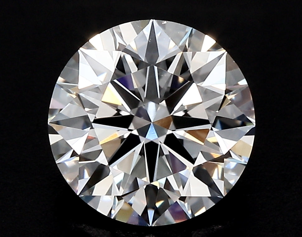 1.59 Carat Round Lab Diamond with  Cut Diamond in 14KT  view 1
