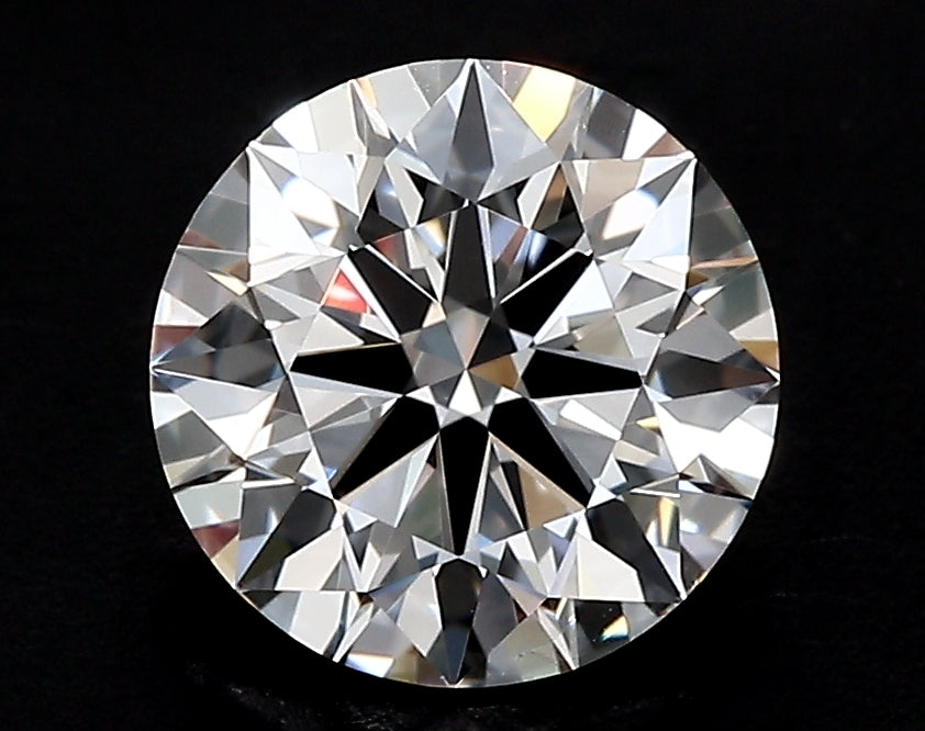 6.7 Carat Round Lab Diamond with  Cut Diamond in 14KT  view 1
