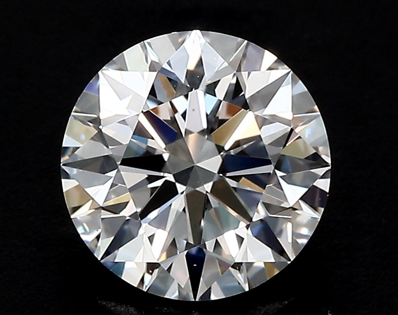 6.05 Carat Round Lab Diamond with  Cut Diamond in 14KT  view 1
