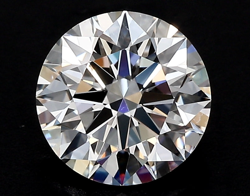 5.01 Carat Round Lab Diamond with  Cut Diamond in 14KT  view 1
