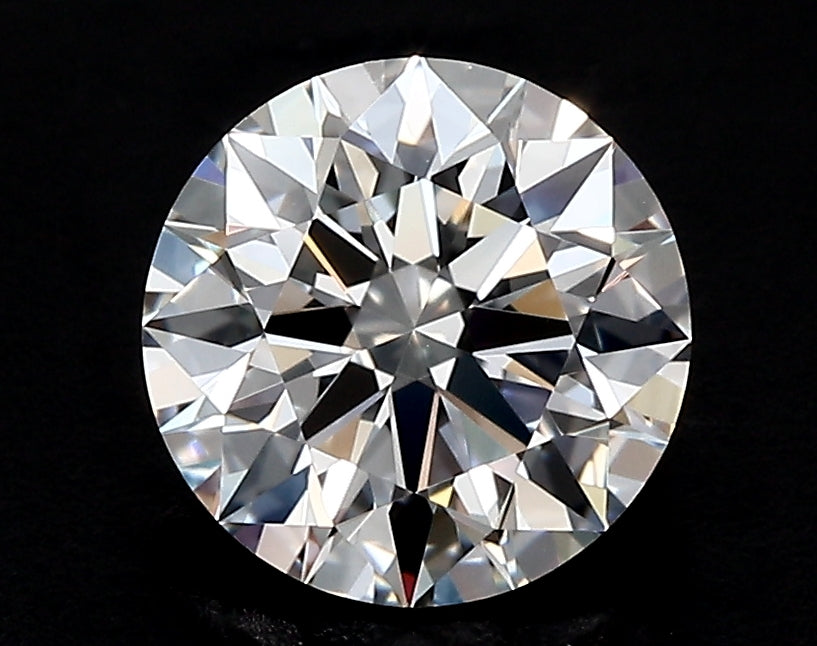 3.35 Carat Round Lab Diamond with  Cut Diamond in 14KT  view 1
