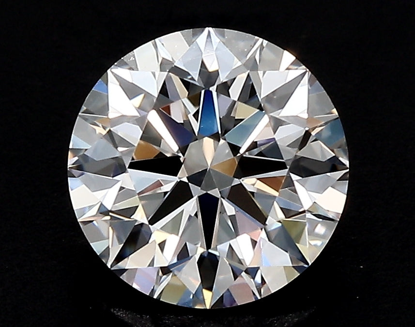 1.53 Carat Round Lab Diamond with  Cut Diamond in 14KT  view 1
