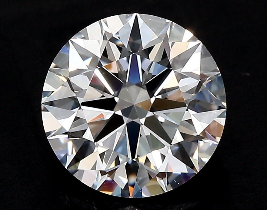1.71 Carat Round Lab Diamond with  Cut Diamond in 14KT  view 1
