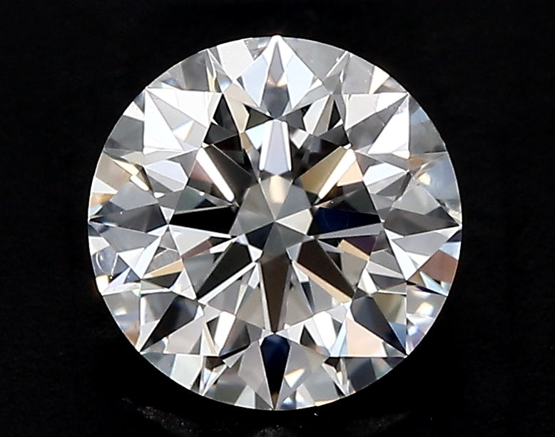 2.07 Carat Round Lab Diamond with  Cut Diamond in 14KT  view 1
