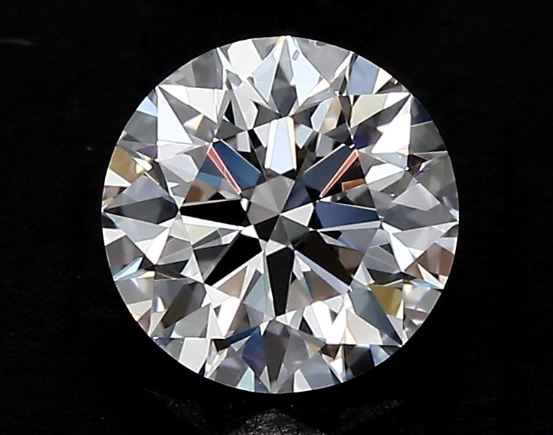 4.0 Carat Round Lab Diamond with  Cut Diamond in 14KT  view 1

