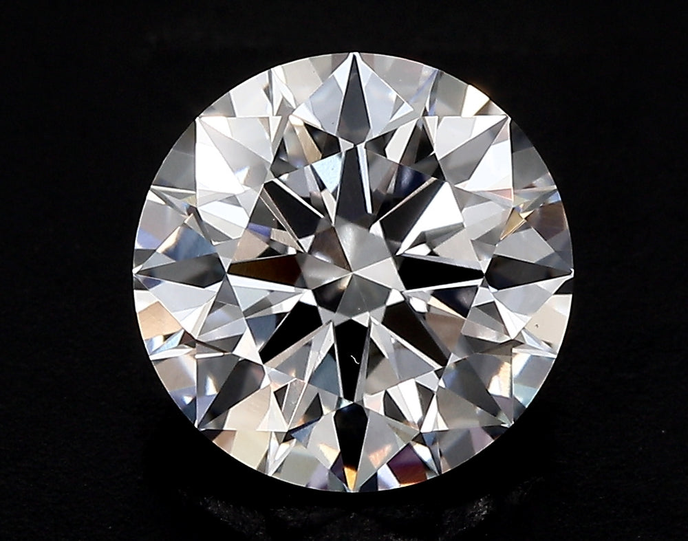 2.02 Carat Round Lab Diamond with  Cut Diamond in 14KT  view 1
