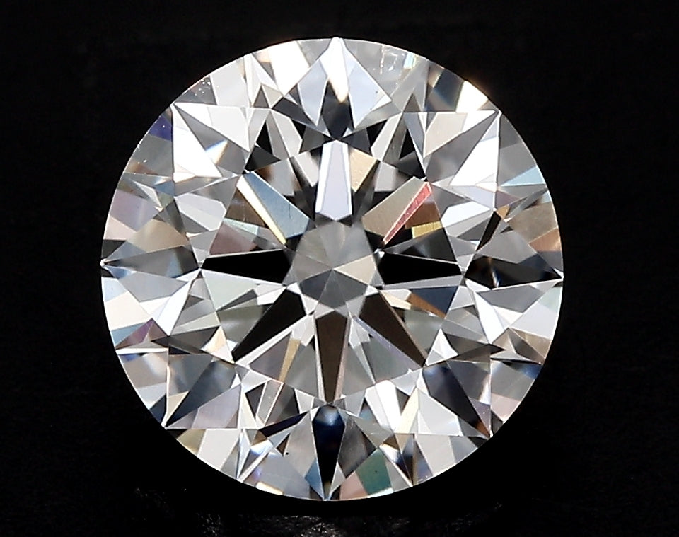 1.59 Carat Round Lab Diamond with  Cut Diamond in 14KT  view 1
