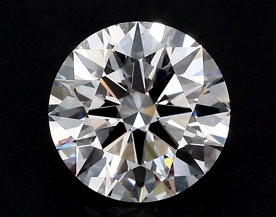 1.59 Carat Round Lab Diamond with  Cut Diamond in 14KT  view 1
