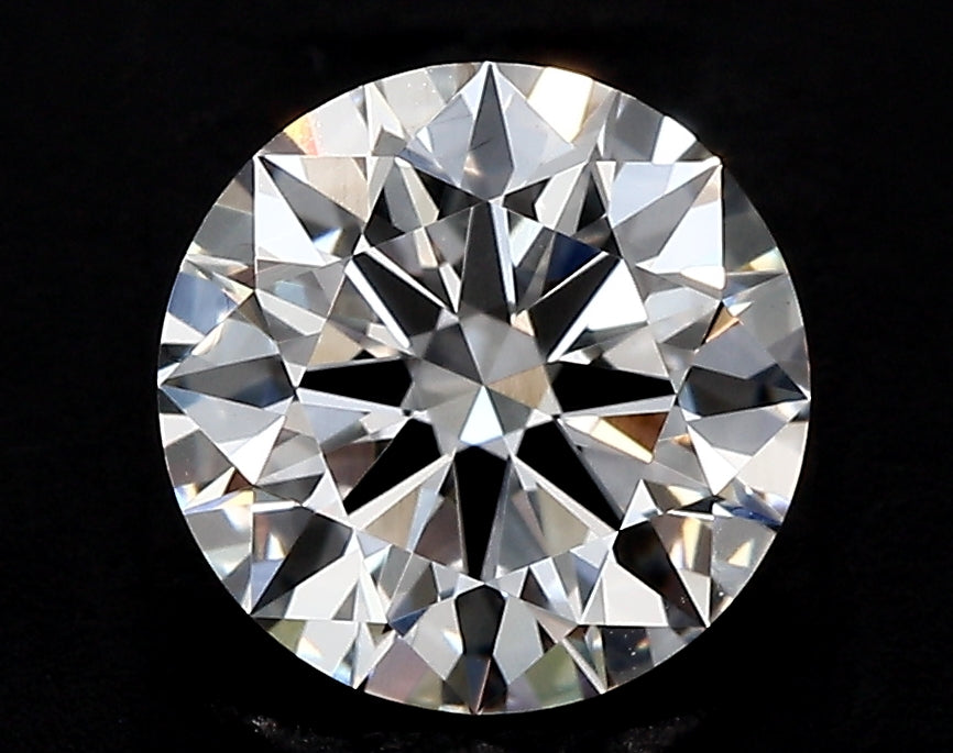 1.53 Carat Round Lab Diamond with  Cut Diamond in 14KT  view 1
