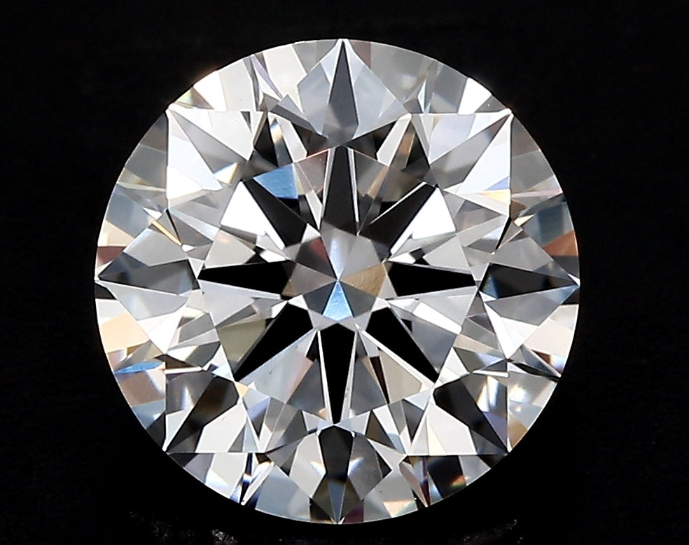 1.73 Carat Round Lab Diamond with  Cut Diamond in 14KT  view 1
