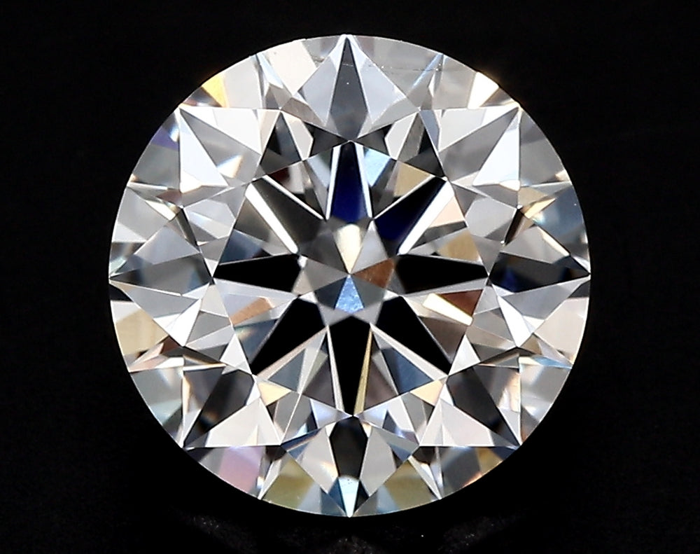 5.06 Carat Round Lab Diamond with  Cut Diamond in 14KT  view 1
