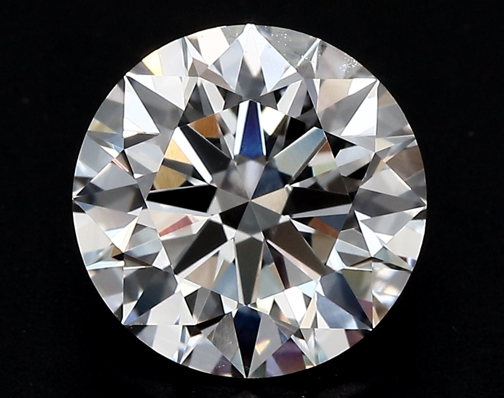 9.01 Carat Round Lab Diamond with  Cut Diamond in 14KT  view 1
