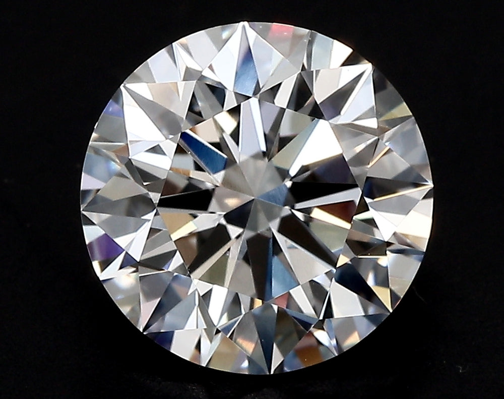 2.07 Carat Round Lab Diamond with  Cut Diamond in 14KT  view 1
