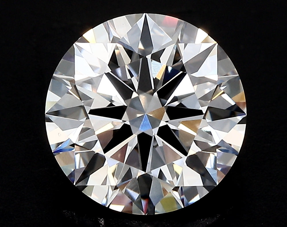 8.79 Carat Round Lab Diamond with  Cut Diamond in 14KT  view 1

