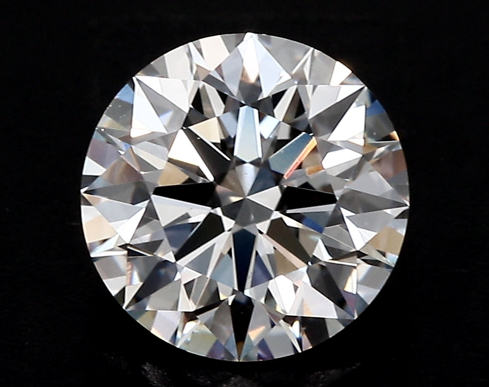1.0 Carat Round Lab Diamond with  Cut Diamond in 14KT  view 1
