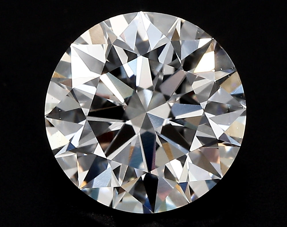 1.49 Carat Round Lab Diamond with  Cut Diamond in 14KT  view 1
