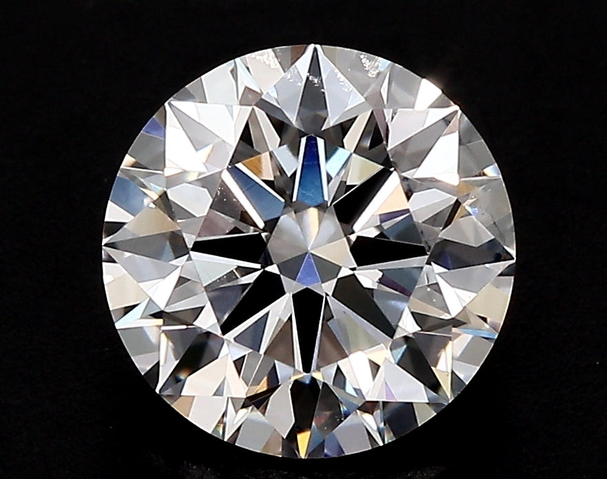 1.91 Carat Round Lab Diamond with  Cut Diamond in 14KT  view 1
