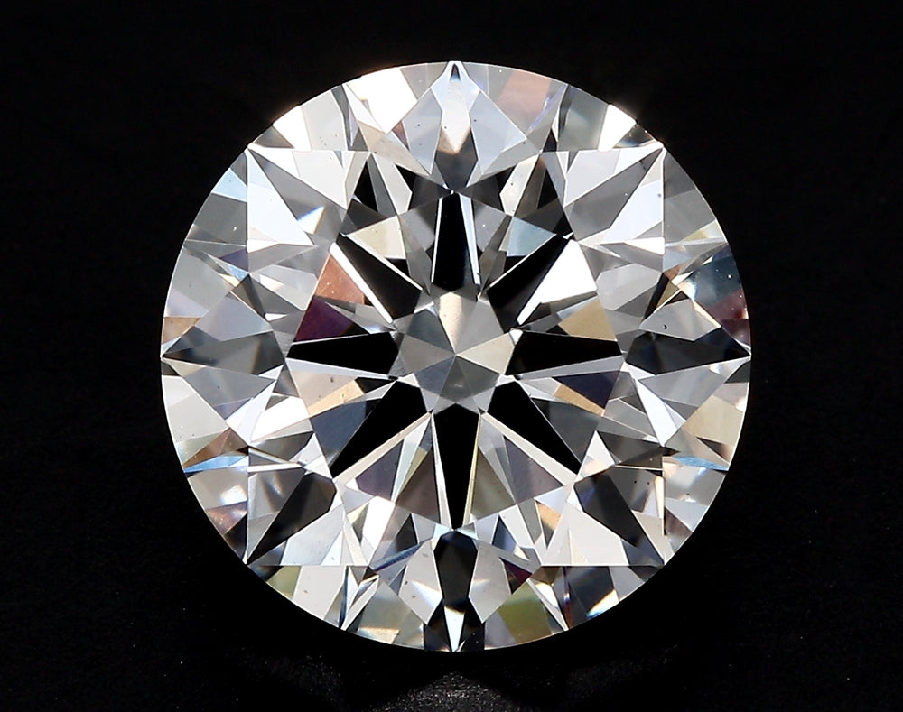 2.53 Carat Round Lab Diamond with  Cut Diamond in 14KT  view 1
