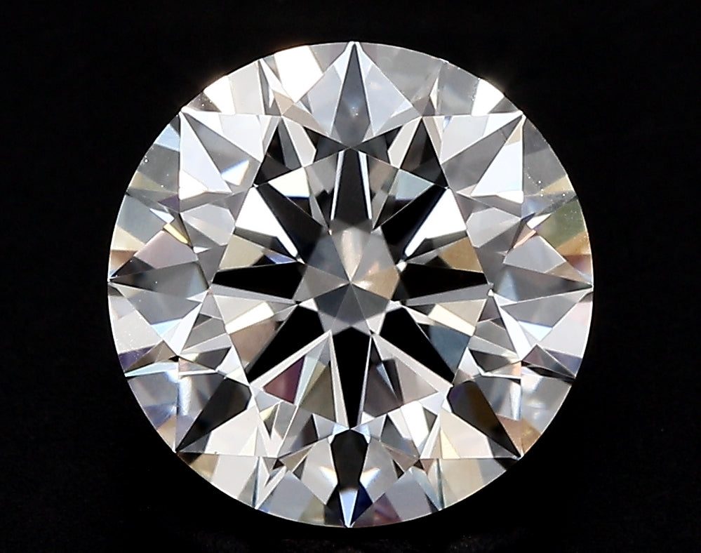 1.81 Carat Round Lab Diamond with  Cut Diamond in 14KT  view 1
