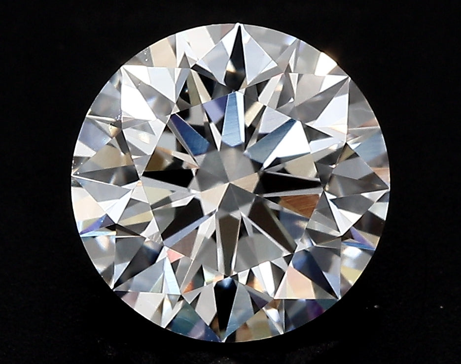 1.55 Carat Round Lab Diamond with  Cut Diamond in 14KT  view 1
