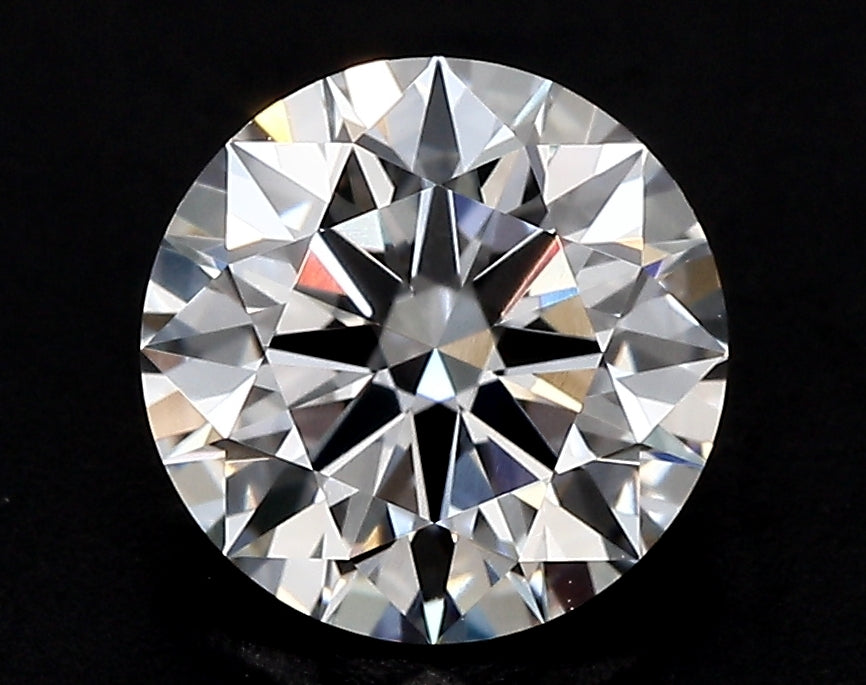 3.33 Carat Round Lab Diamond with  Cut Diamond in 14KT  view 1

