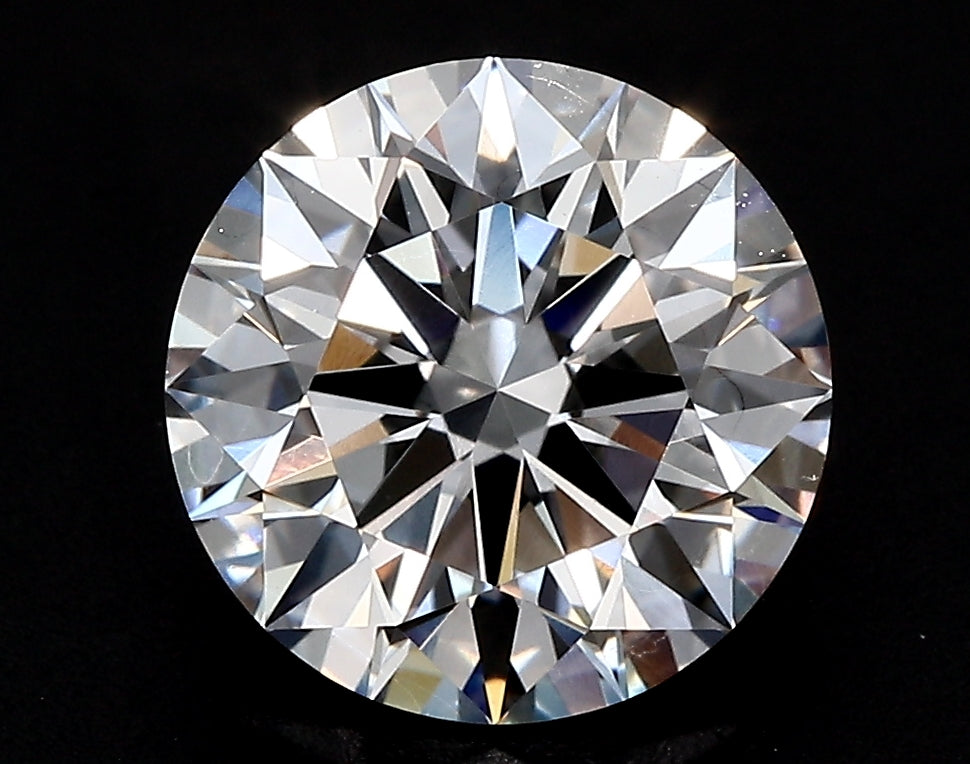 2.0 Carat Round Lab Diamond with  Cut Diamond in 14KT  view 1
