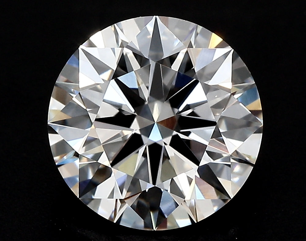 2.0 Carat Round Lab Diamond with  Cut Diamond in 14KT  view 1
