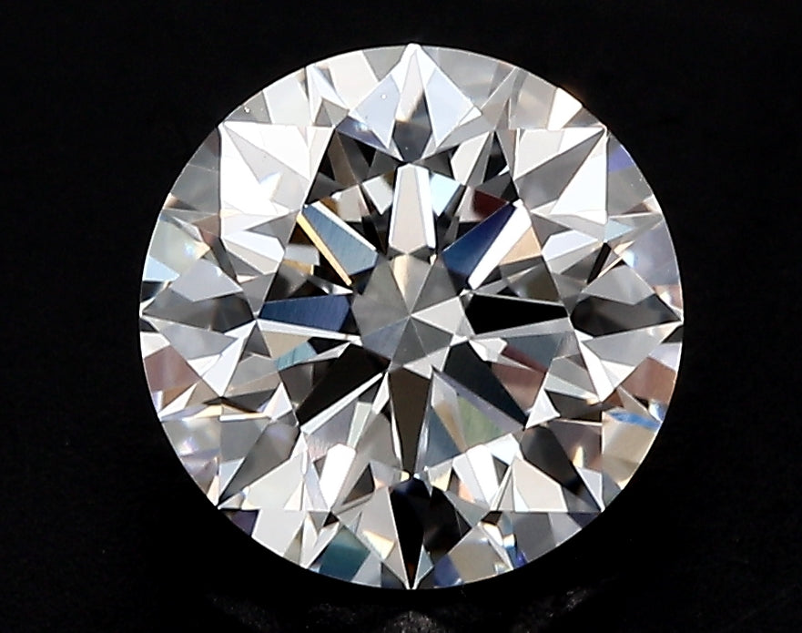 1.55 Carat Round Lab Diamond with  Cut Diamond in 14KT  view 1
