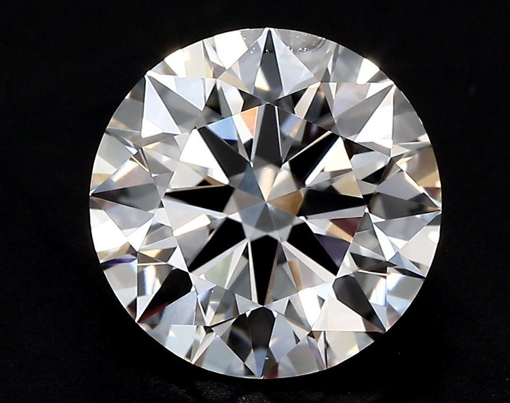 1.63 Carat Round Lab Diamond with  Cut Diamond in 14KT  view 1
