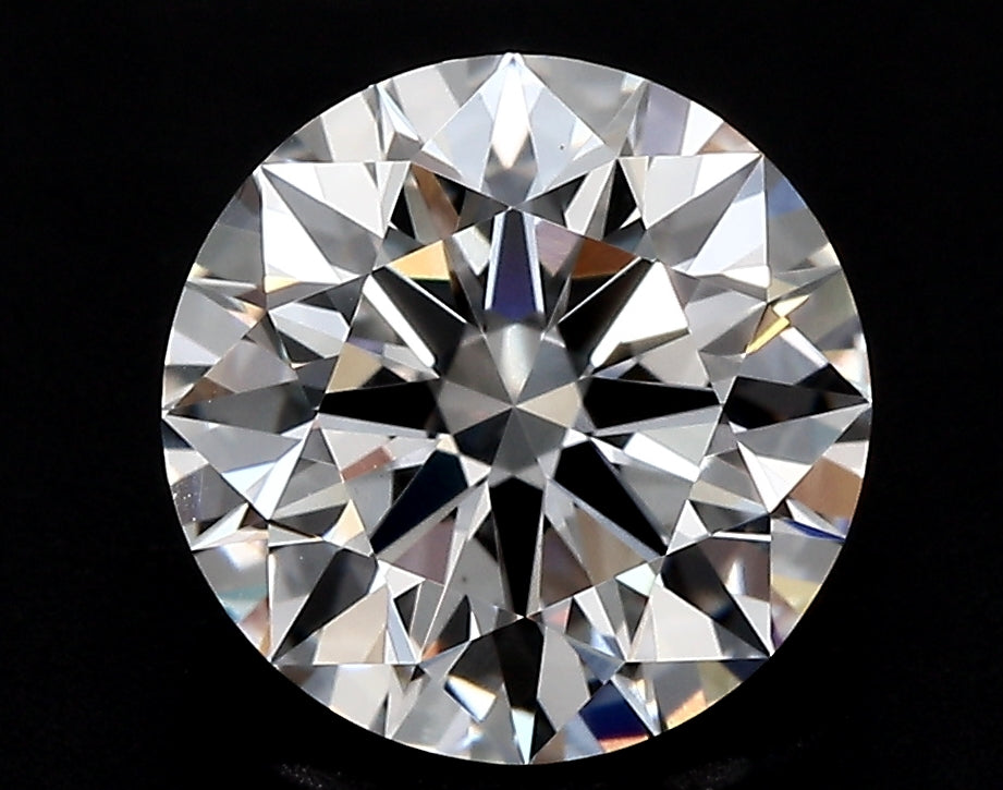 4.79 Carat Round Lab Diamond with  Cut Diamond in 14KT  view 1
