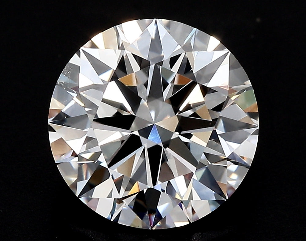 1.91 Carat Round Lab Diamond with  Cut Diamond in 14KT  view 1
