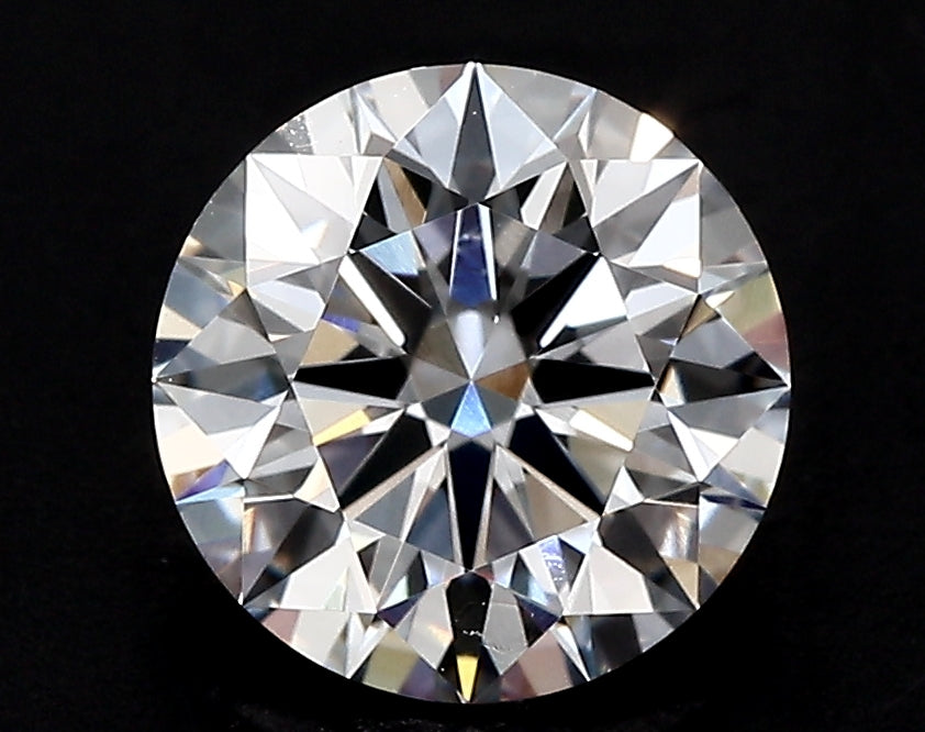 10.01 Carat Round Lab Diamond with  Cut Diamond in 14KT  view 1
