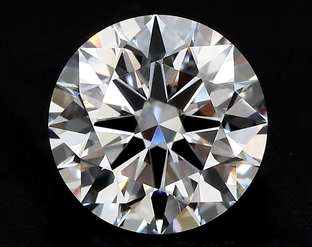 5.01 Carat Round Lab Diamond with  Cut Diamond in 14KT  view 1
