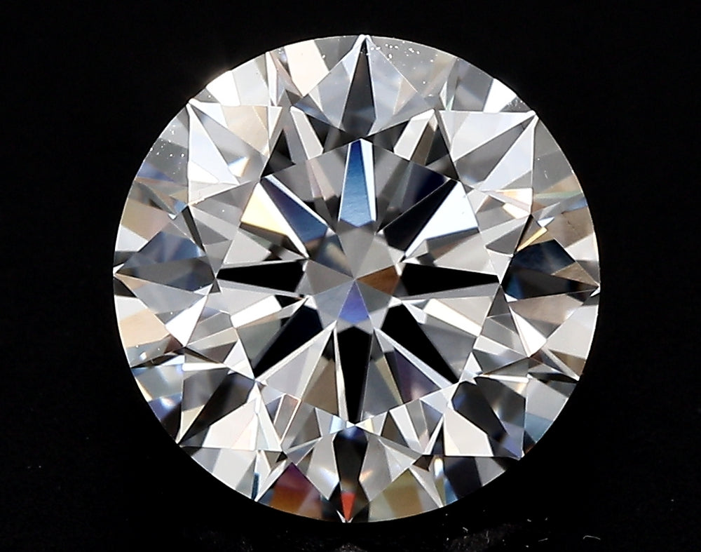 1.72 Carat Round Lab Diamond with  Cut Diamond in 14KT  view 1

