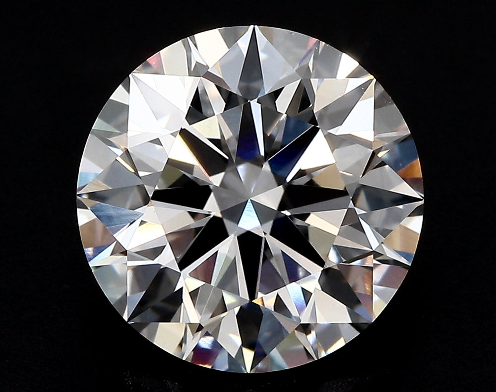 1.59 Carat Round Lab Diamond with  Cut Diamond in 14KT  view 1
